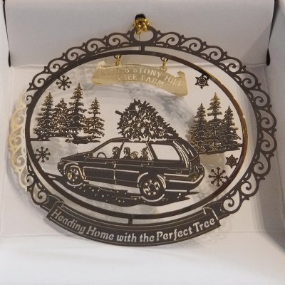 KOHLS STONY HILL BRASS ORN