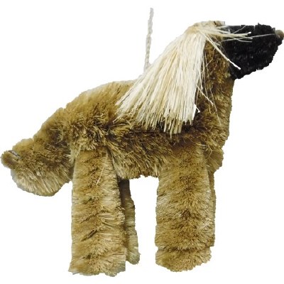 BRUSH ANIMAL AFGAN DOG