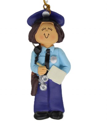 POLICE WOMAN BROWN HAIR