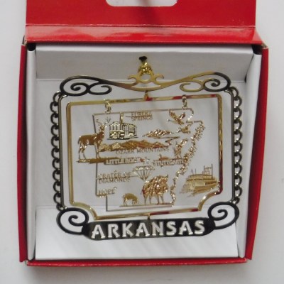 ARKANSAS BRASS ORNAMENT