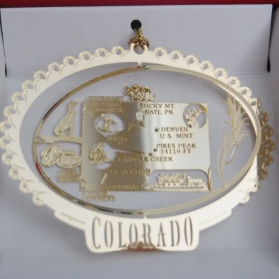 COLORADO BRASS ORNAMENT