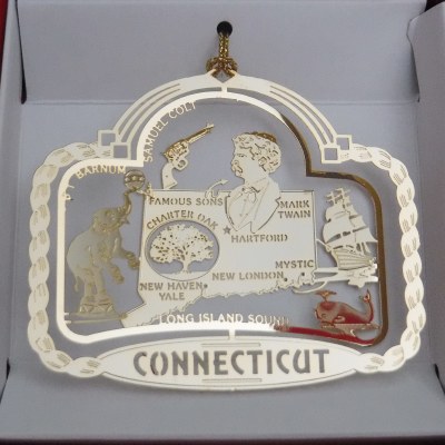 CONNECTICUT BRASS ORNAMENT