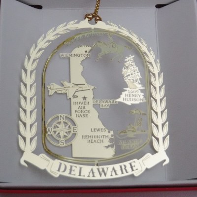 DELAWARE BRASS ORNAMENT