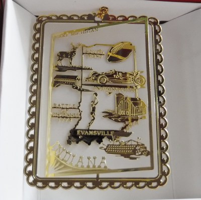 INDIANA BRASS ORNAMENT