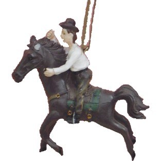 HORSE WITH RIDER