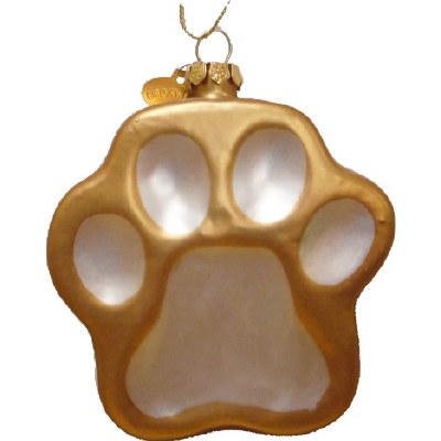 GLASS PAW PRINT