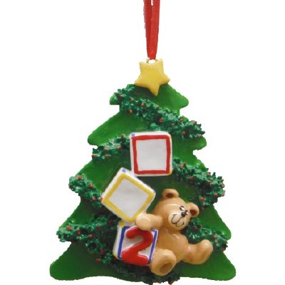 2ND BIRTHDAY BLOCK BEAR