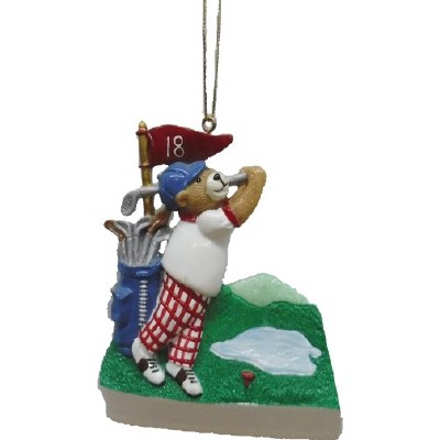 GOLFING ON THE 18TH HOLE