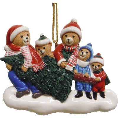 FAMILY OF 5 CARRING TREE