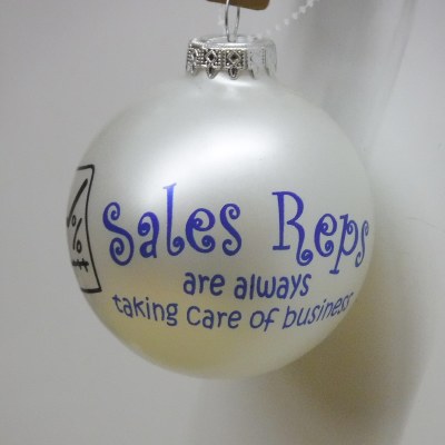 SALES REP GLASS BALL
