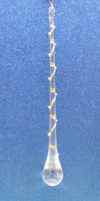 ACRYLIC SLENDER DROP ICICLE
