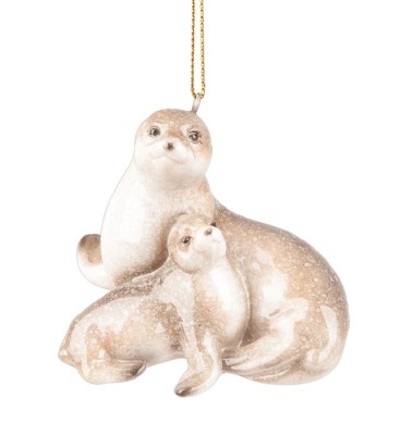 SEAL MOM &amp; BABY GLASS
