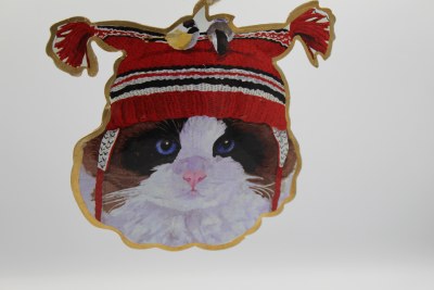 METAL CAT RED BLACK HAT