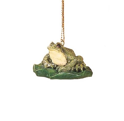 MINI FROG ON A LILY PAD