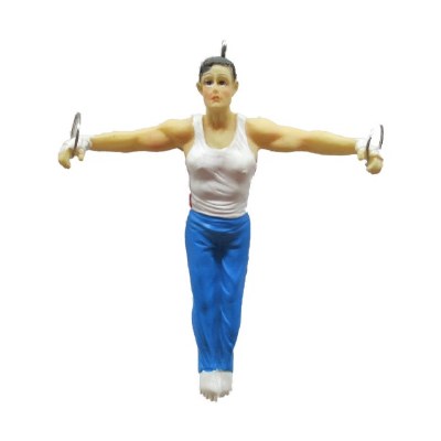 GYMNIST ON RINGS