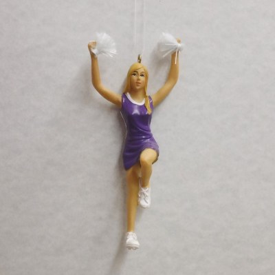 PURPLE CHEERLEADER