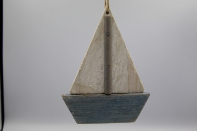 GRAY WOOD SAILBOAT