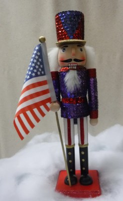 14" UNCLE SAM NUTCRACKER