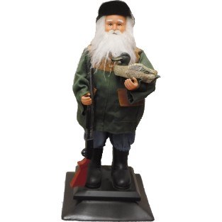 HUNTING SANTA TABLE TOP