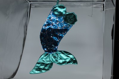 TEAL MERMAID STOCKING