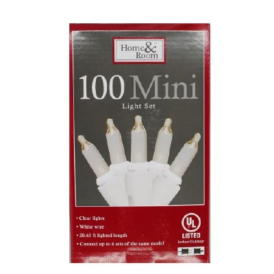 100 CT CLEAR MINI LIGHT SET