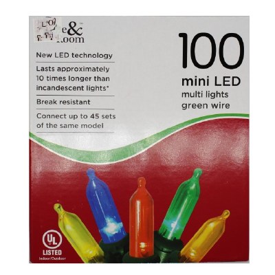 100 LED MULTI  MINI LIGHTS