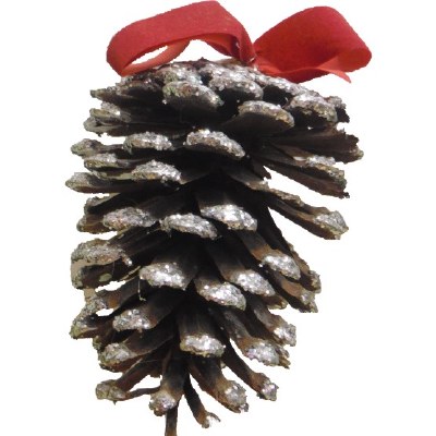 GLITTER PINECONE