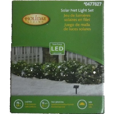SOLOR LED NET LIGHT SET CLEAR