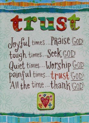 TRUST GOD MAGNET