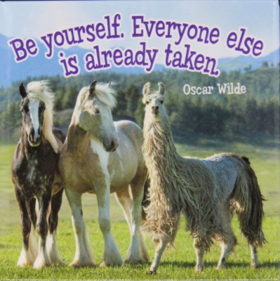BE YOURSELF