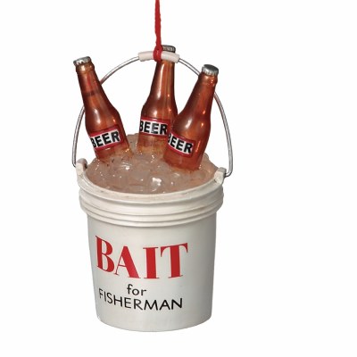 BAIT BUCKET FULL OF BEER