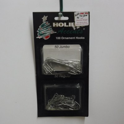 100 CT ORNAMENT HOOKS