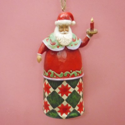 SANTA CANDLE JIM SHORE