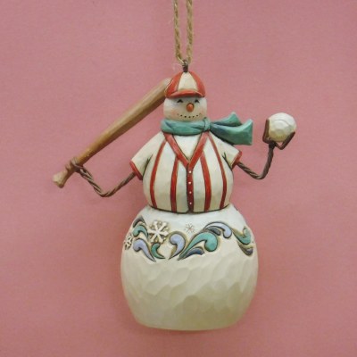 BASEBALL SNOWMAN
