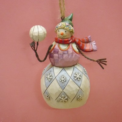 BASKETBALL SNOWMAN JIM SHORE