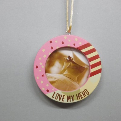 LOVE MY HERO PICTURE FRAME