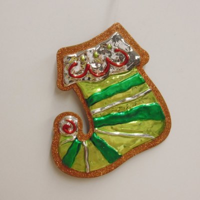 FLAT STOCKING ORNAMENT