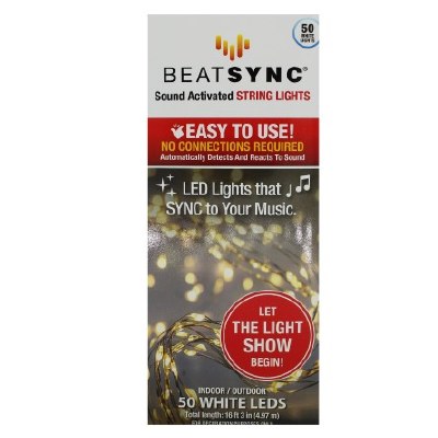 SOUND ACTIVATED  STRING LIGHTS