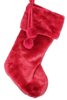 RED VELVET STOCKING