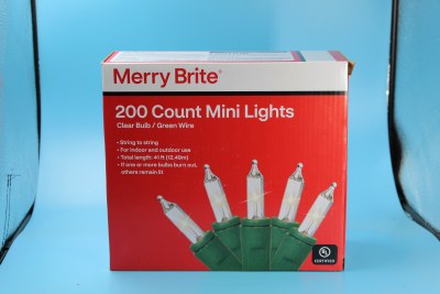 200CT CLEAR MINI LIGHTS xx