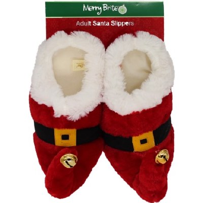 SANTA SLIPPERS