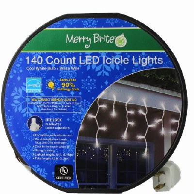 140 CT LED ICICLE LIGHTS