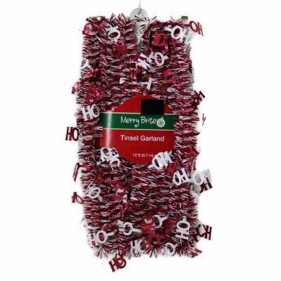 TINSEL GARLAND ASST