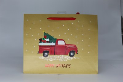 RED TRUCK GIFT BAG