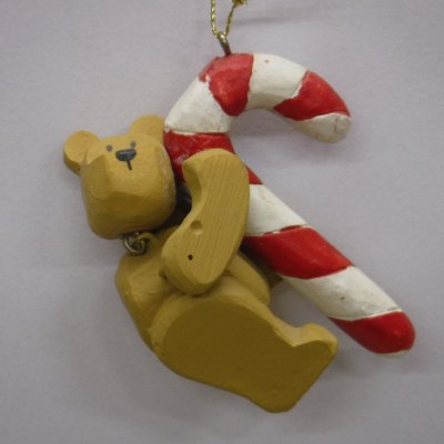 BEAR WITH CANDY CANE