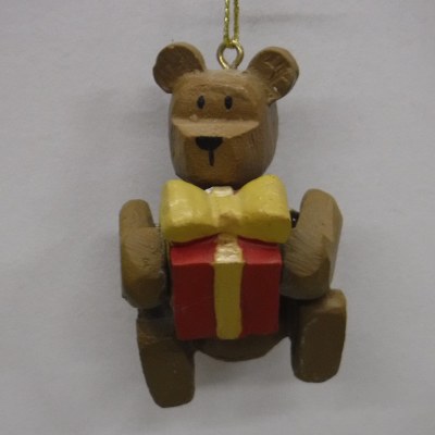 BEAR WITH PRESENT
