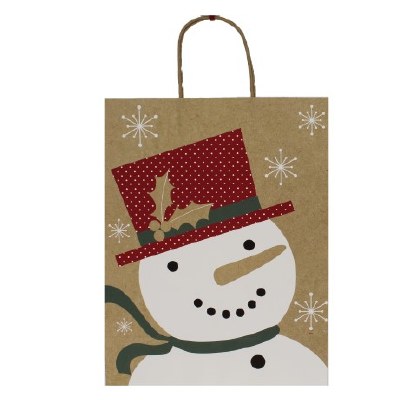 SNOWMAN GIFT BAG