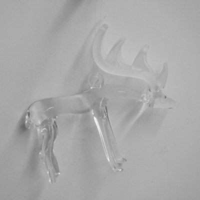 GLASS REINDEER