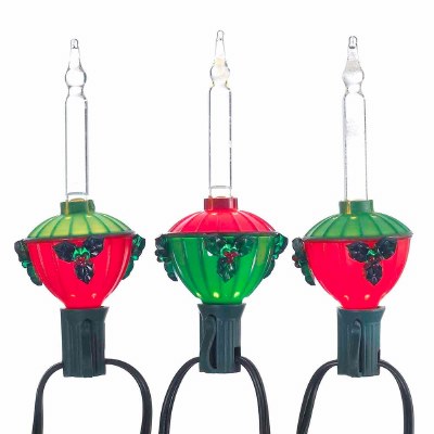 7 BUBBLE LIGHT SET HOLLY