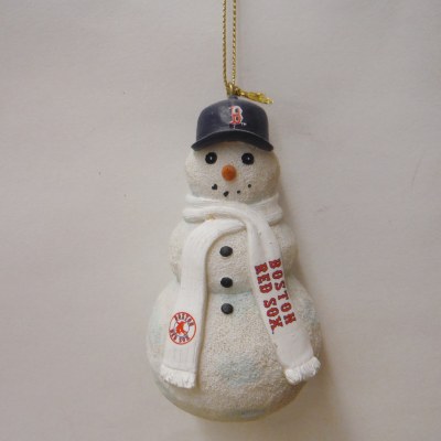 BOSTON RED S SNOWMAN